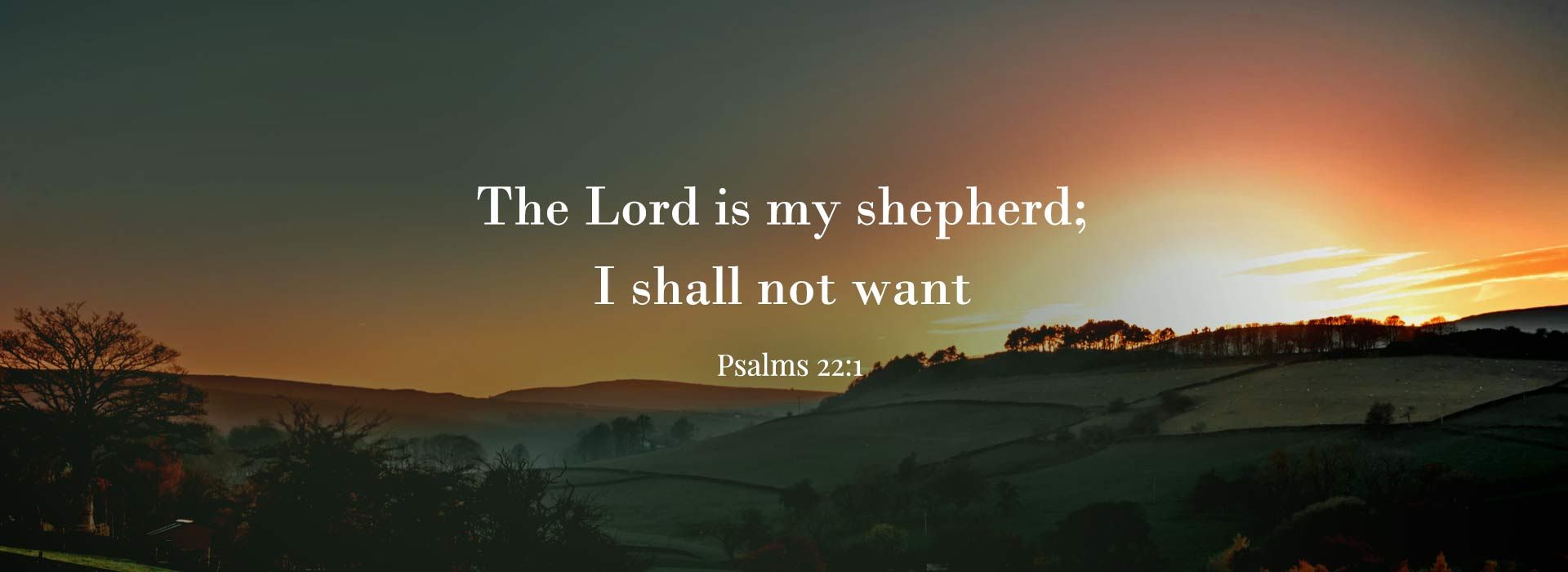 The Lord is my Shepherd