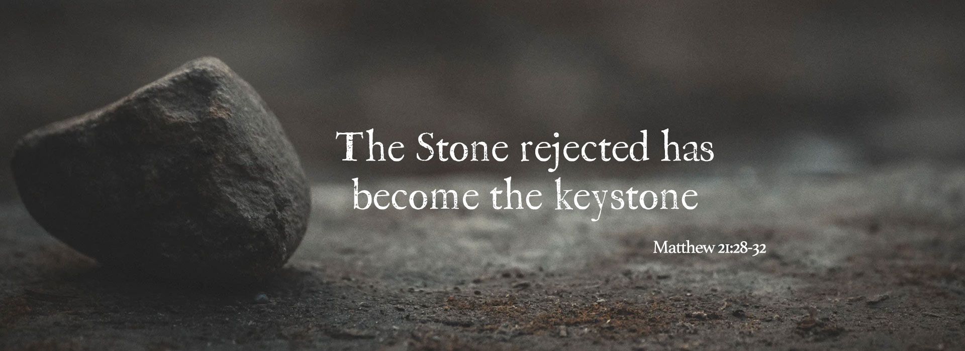 The Stone rejected has become the keystone